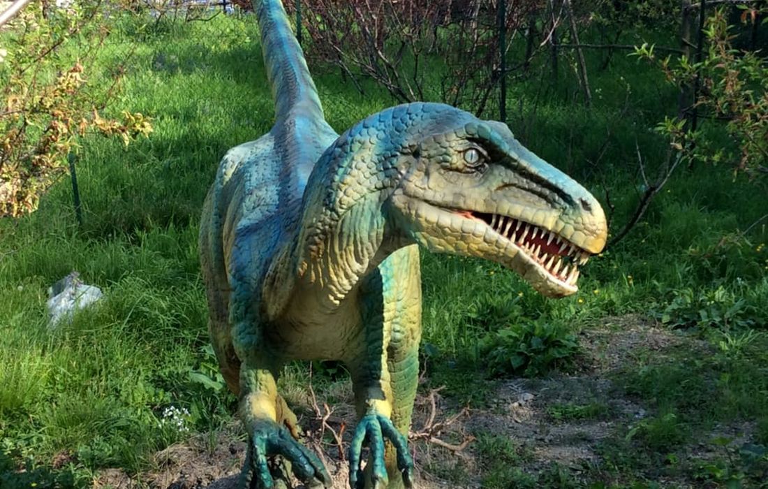 Al Parko dei Dinosauri a Genova