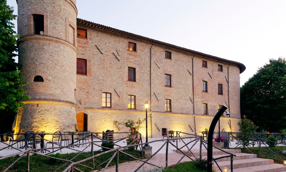 Castello di Baccaresca  a Gubbio