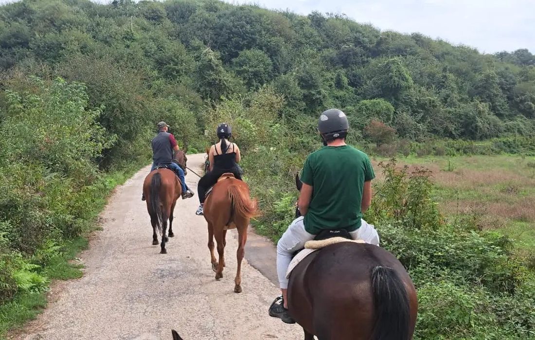 Passeggiata a cavallo a Palestrina a Palestrina