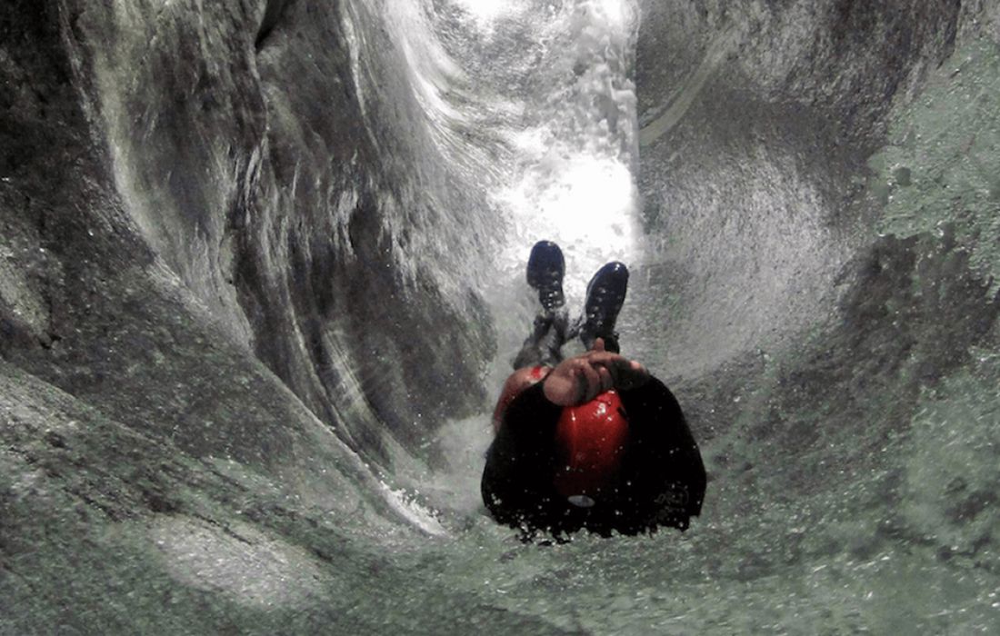 Canyoning Val Bianca in Piemonte a Calasca-Castiglione