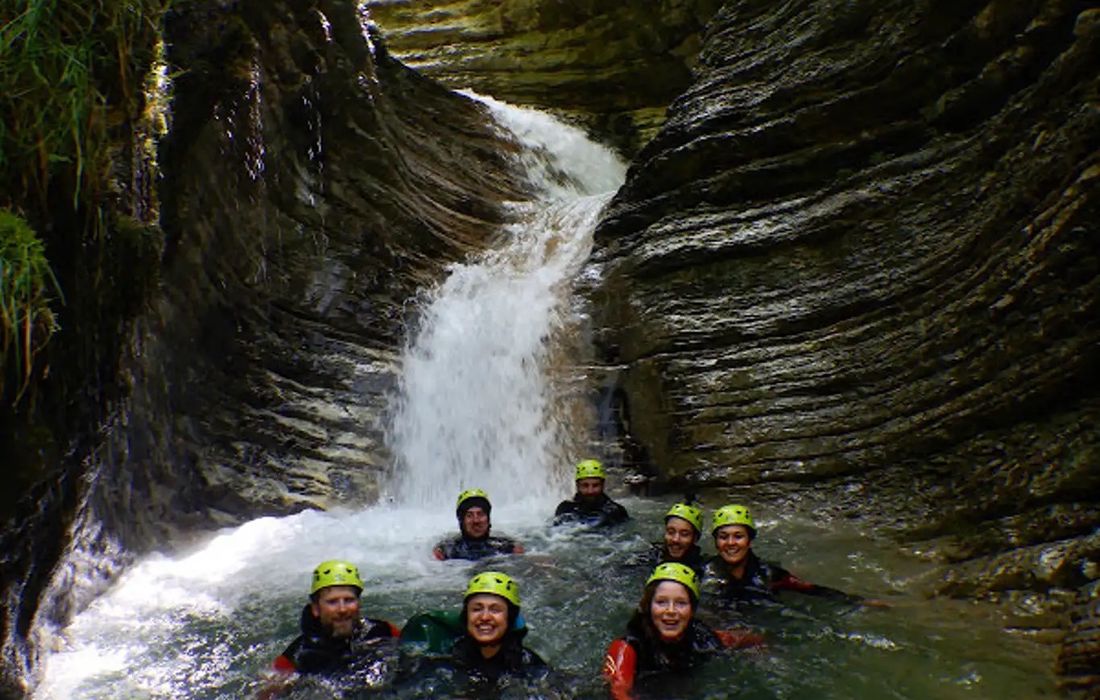 Canyoning Family al Fosso del Mulino a Sassorotto