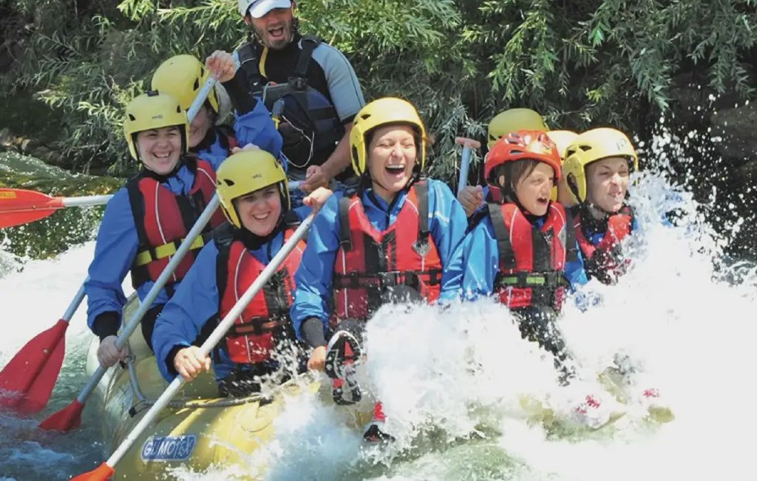 Rafting nel Parco nazionale del cilento a Postiglione