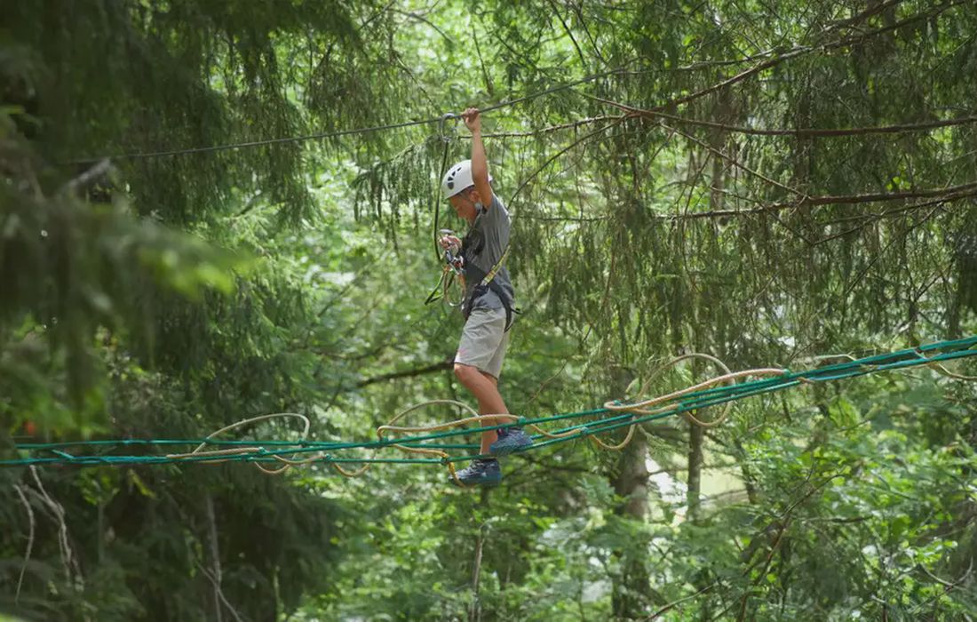 Parco avventura a Perarolo di Cadore a Perarolo di Cadore