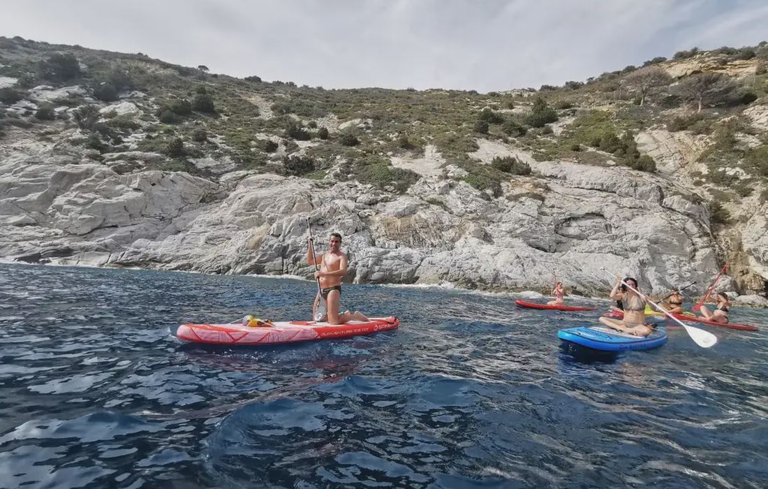 Tour in sup all'Isola d'Elba a Marina di Campo