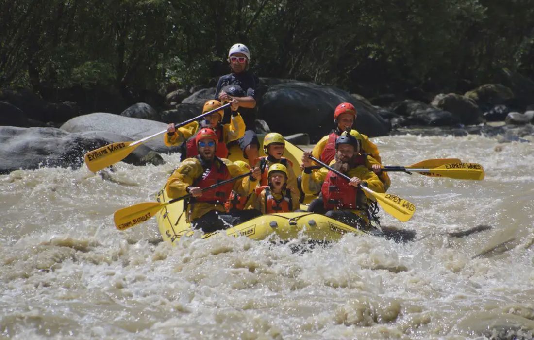 Rafting classico in Val di Sole a Commezzadura