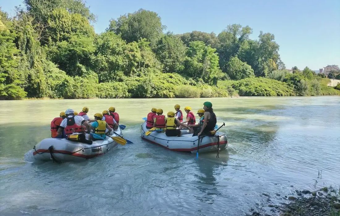 Rafting sulla Dora Baltea a Ivrea