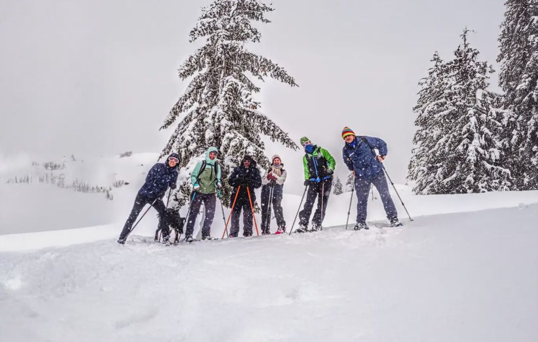 Ciaspolata nella Piana del Gaver a Breno
