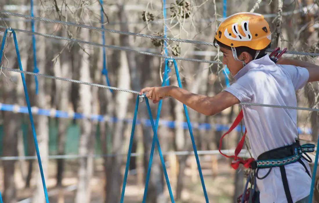 Parco avventura nella Murgia Barese a Santeramo in Colle