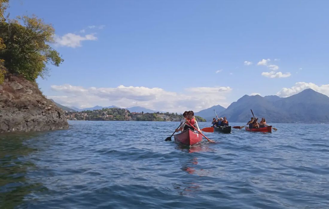 Tour in canoa sul Lago Maggiore alle Isole Borromee a Stresa