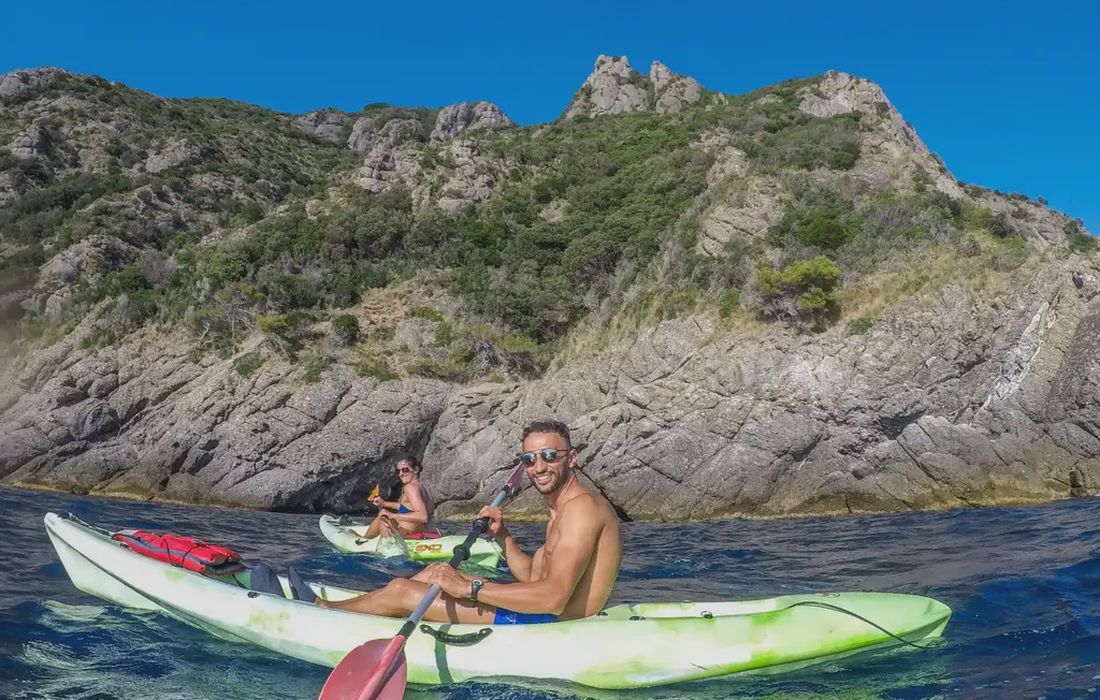 Kayaking nell'Area Marina Protetta di Portofino a Recco