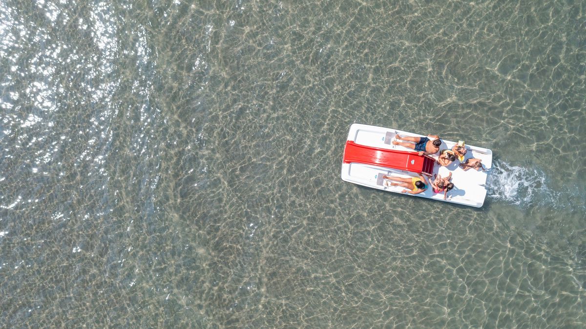  Mare e pattino - Camping Village Marina Chiara a Albinia Orbetello