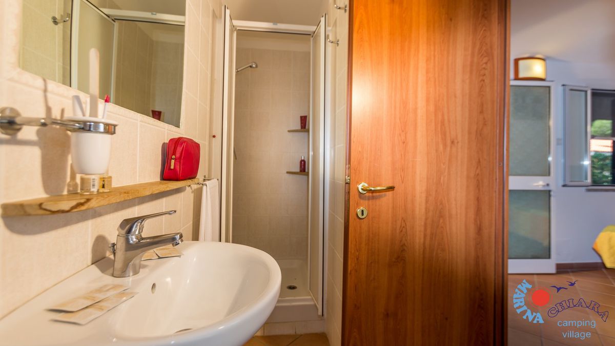  Bagno bungalow monolocale 2 posti - Camping Village Marina Chiara a Albinia Orbetello