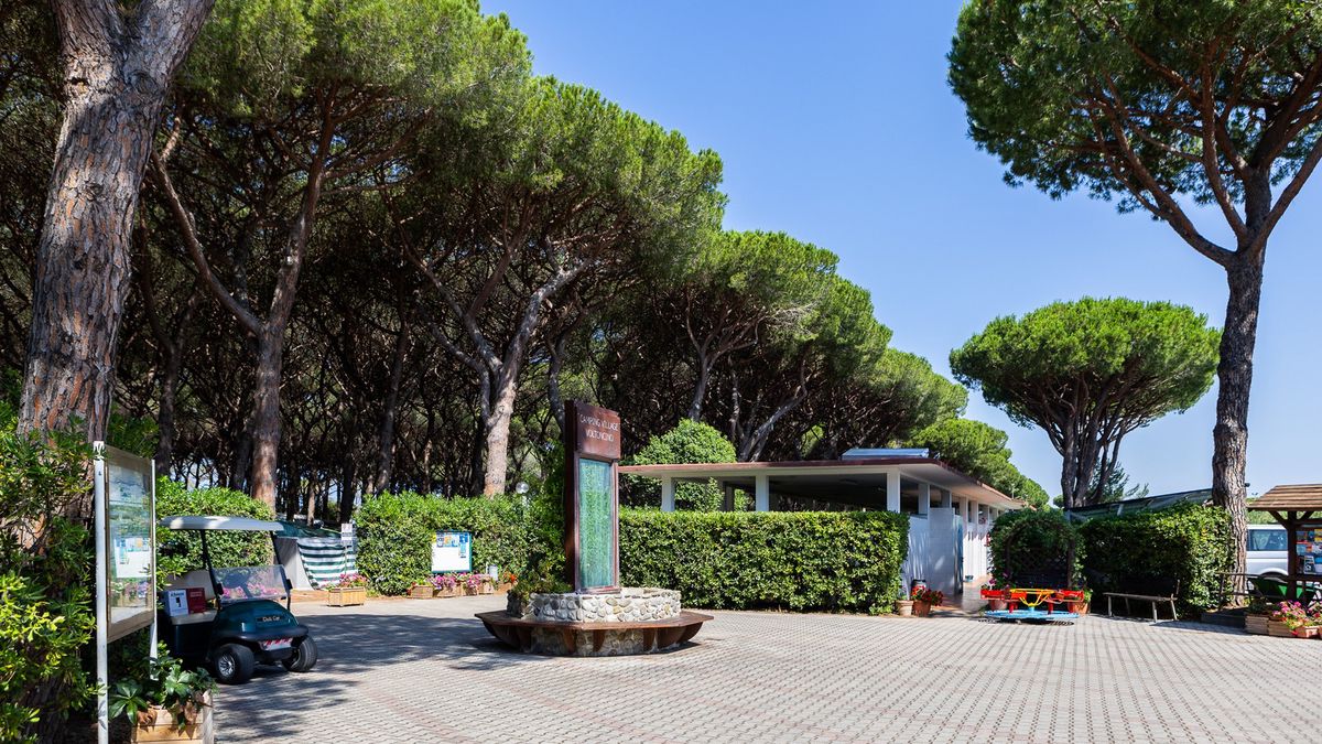 Ingresso campeggio - Camping Voltoncino a Albinia Orbetello