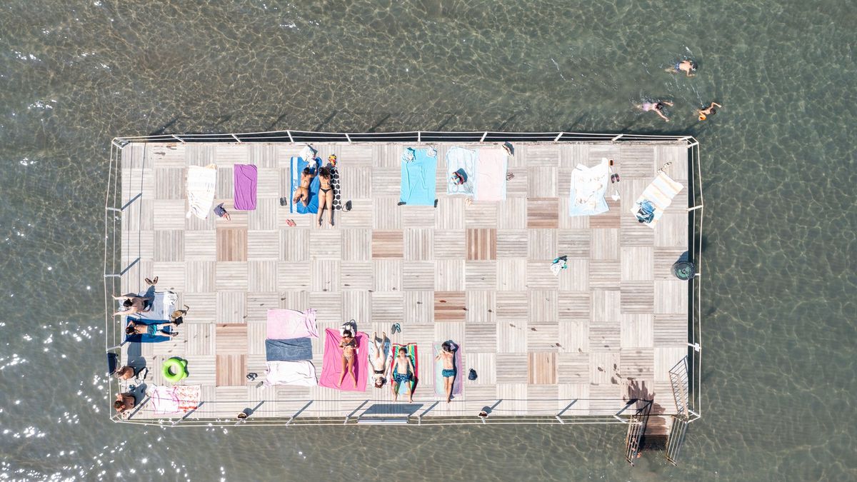  Piattaforme elioterapiche - Camping Voltoncino a Albinia Orbetello