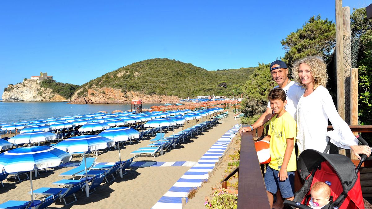  Spiaggia facilmente raggiungibile col passeggino! - Camping Village Baia Azzurra  a  Castiglione della Pescaia 