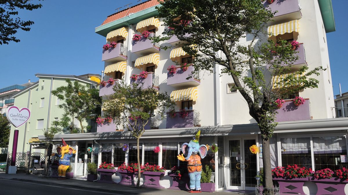  esterno hotel germania - Hotel Germania a Lido di Jesolo 