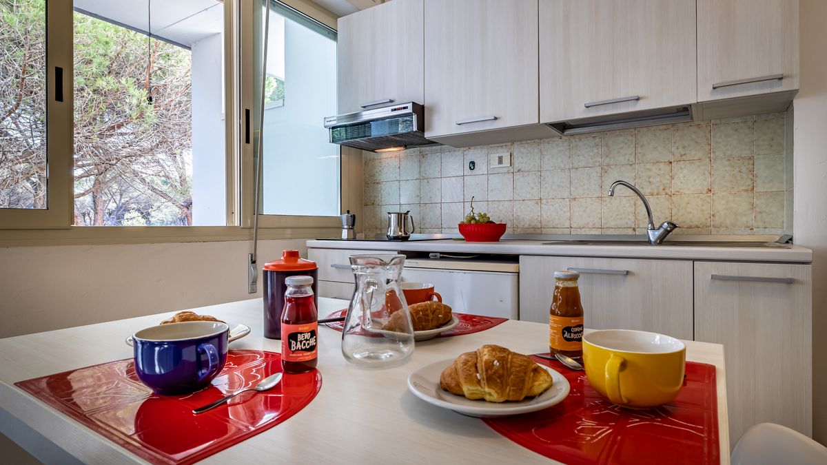  cucina monolocale - Residence Mareblù a Principina a mare