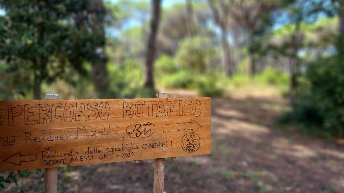  percorso botanico - Residence Mareblù a Principina a mare