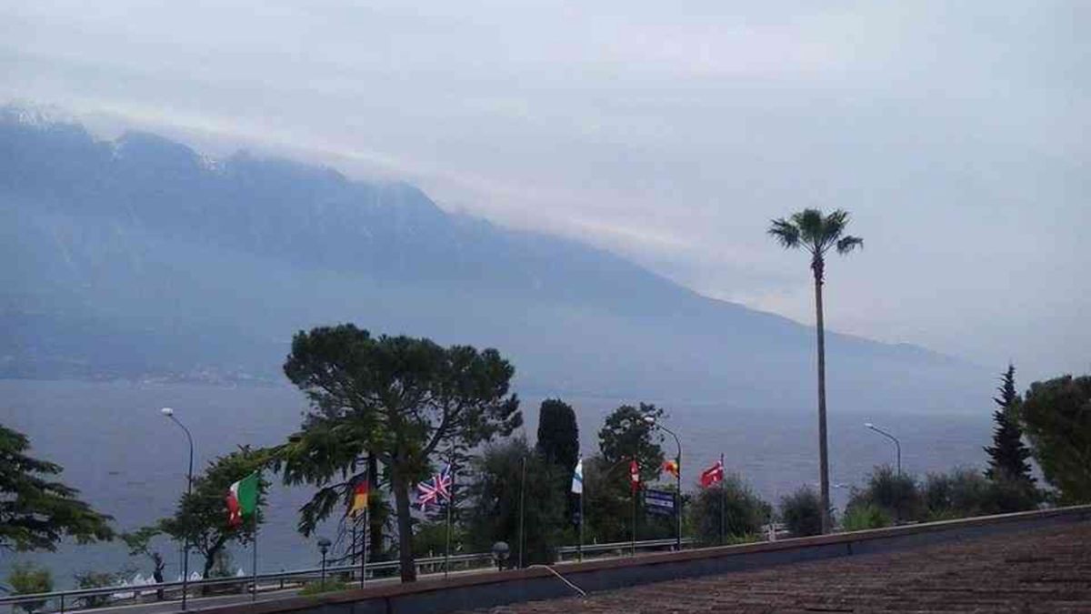  Vista dalla camera - HOTEL LEONARDO DA VINCI a Limone sul Garda