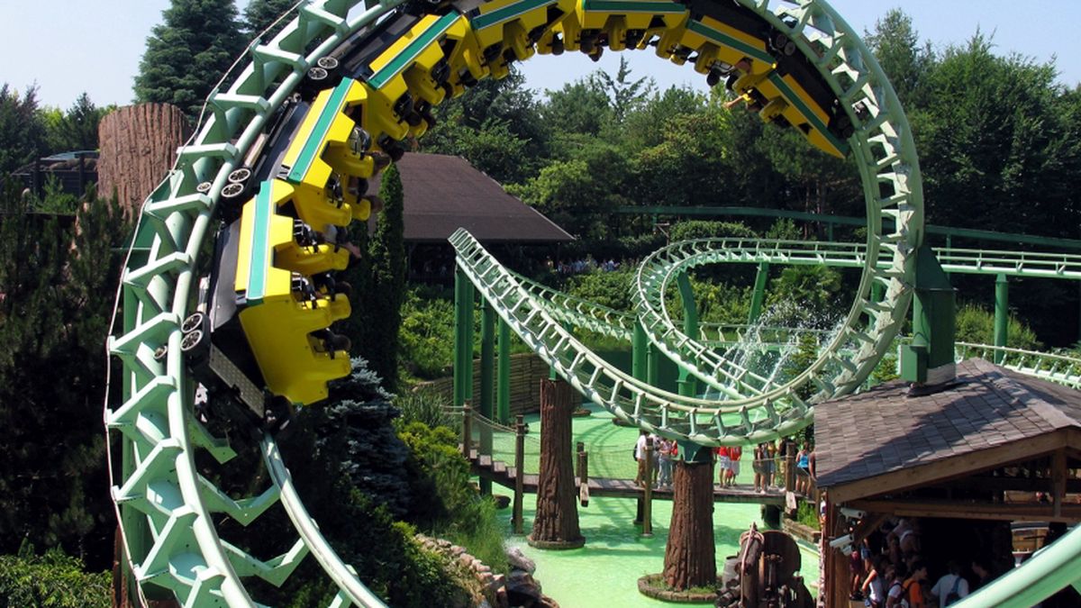  Montagne russe - Gardaland a Castelnuovo del Garda