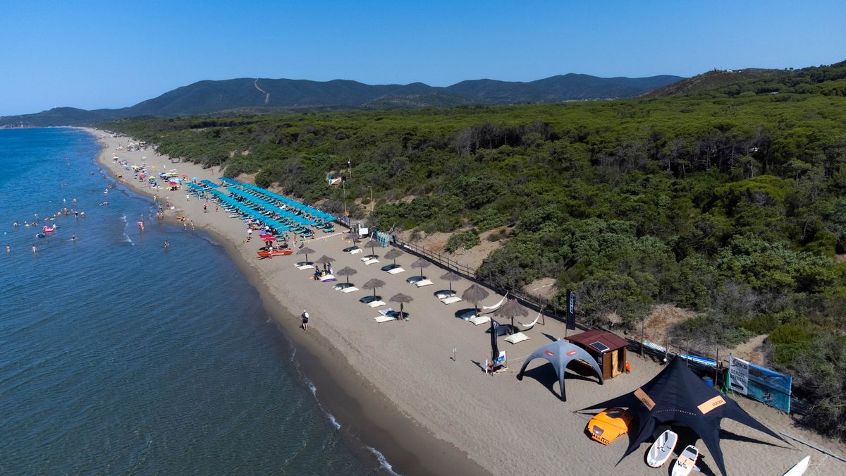  SPIAGGIA PANORAMICA - Camping Village Maremma Sans Souci a Castiglione della Pescaia