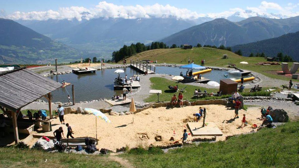   - lago dei giochi watles a Malles Venosta