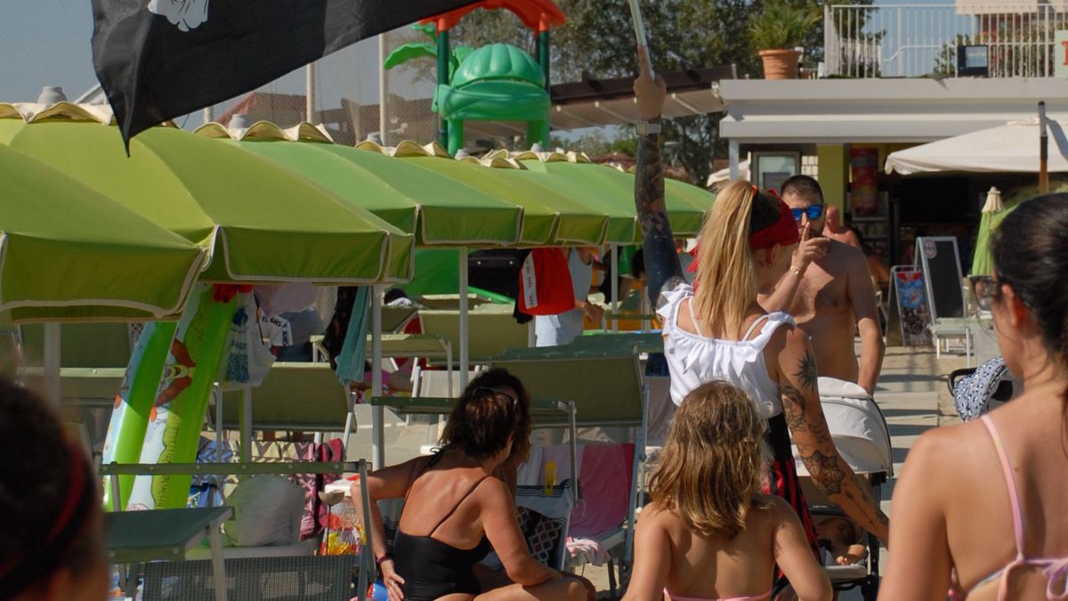  animazione spiaggia - Villaggio camping bungalow delle rose a GATTEO A MARE