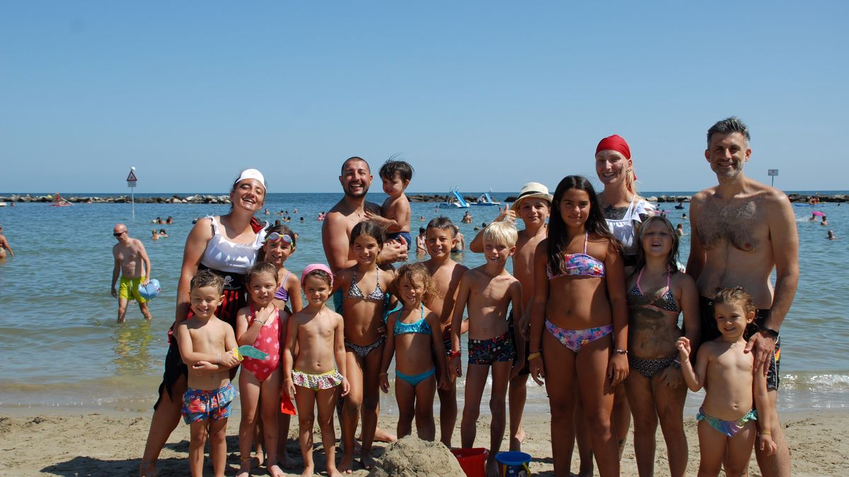  animazione spiaggia - Villaggio camping bungalow delle rose a GATTEO A MARE