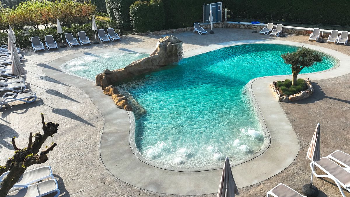  Area Piscina - Agriturismo & AgriCamping Le Nosare a Valeggio sul Mincio