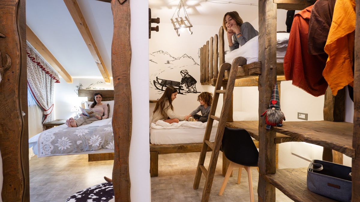  dettaglio camera Comfort - Hotel Arcangelo a Pellizzano