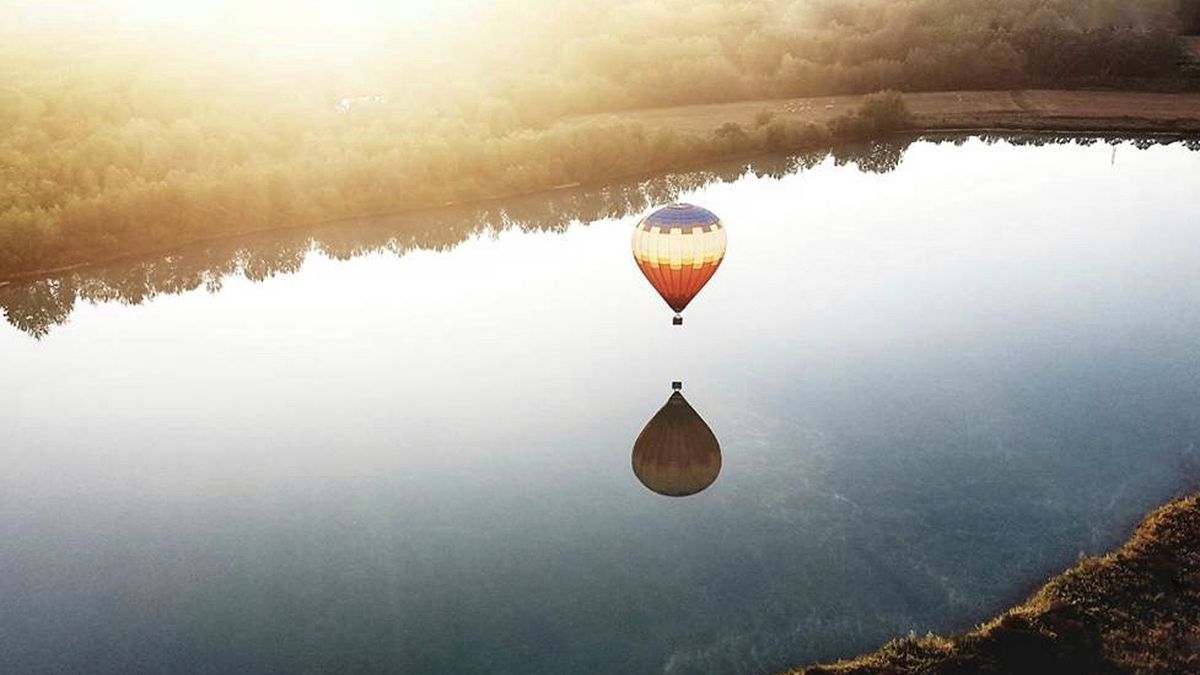   - In mongolfiera sui colli della Sabina a Otricoli