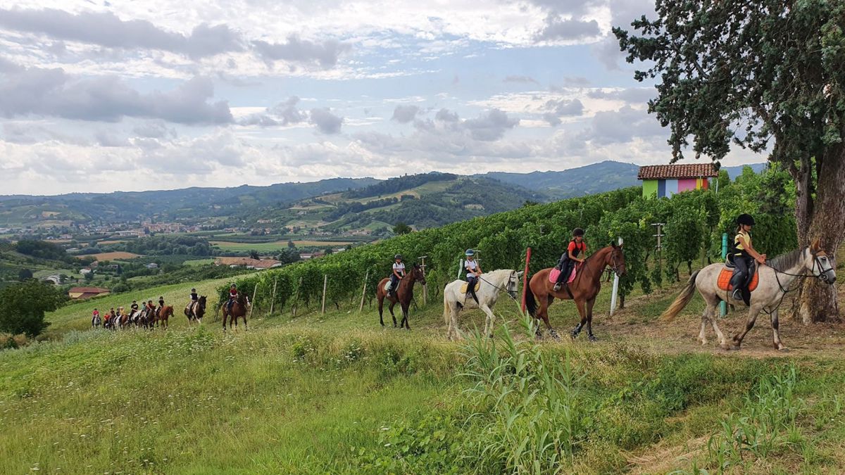   - Passeggiata a cavallo nelle Langhe a San Marzano Oliveto