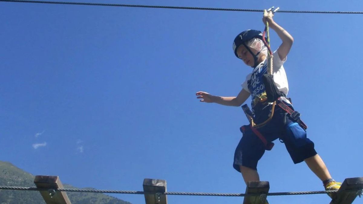   - Parco avventura in val di sole a Caldes