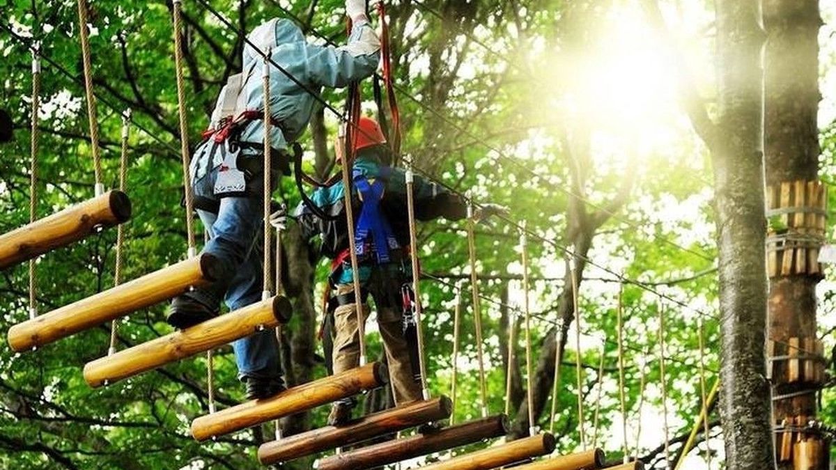   - Parco avventura a ischia  a Barano d