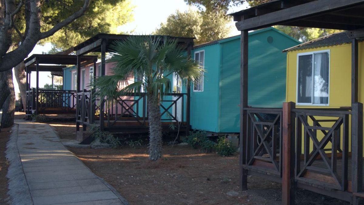  vista esterna casa mobile - Villaggio La Giara a Vieste