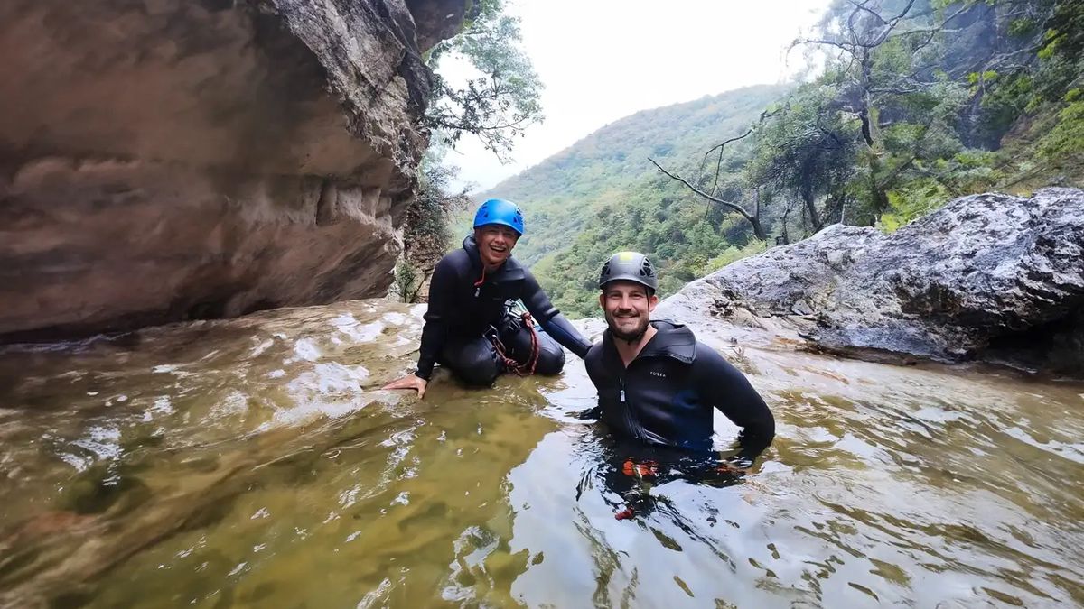   - Canyoning family  sul Lago di Garda a Tignale