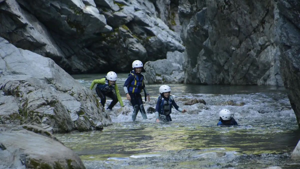   - Canyoning per famiglie sul fiume Sesia a Balmuccia