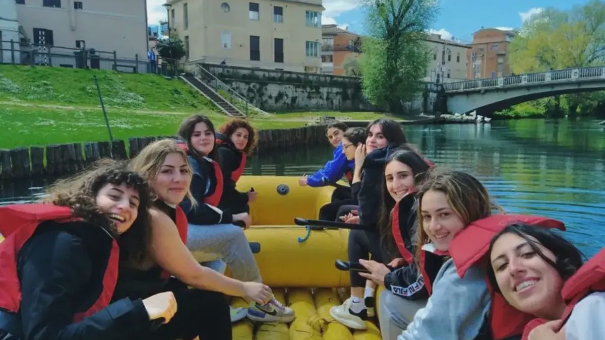   - Soft rafting sul fiume Velino a Rieti