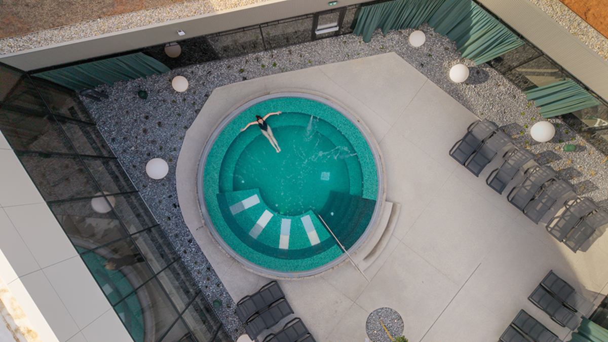  Water planet outdoor jacuzzi - Terme Tuhelj - Hotel Well Family a Tuheljske Toplice