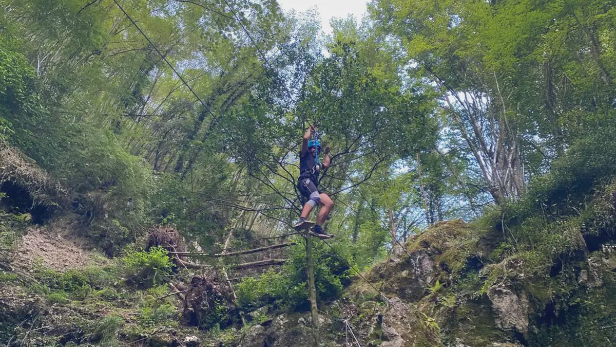  - Via ferrata e zipline in provincia di Lucca a Fabbriche di Vergemoli