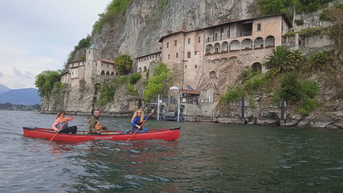   - Tour in canoa a Santa Caterina con aperitivo a Arolo