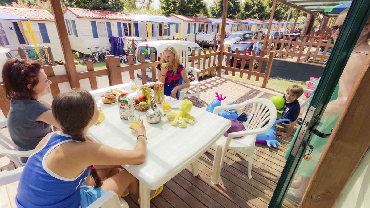  casa mobile - I Pini Family Park a Fiano Romano