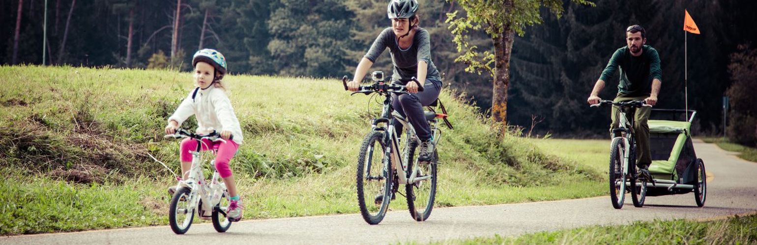 Le ciclabili del Trentino Alto Adige  per bambini 