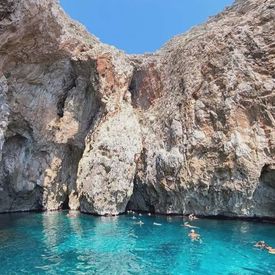 Escursione in barca alle grotte di Santa Maria di Leuca