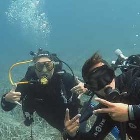Battesimo subacqueo all'Isola d'Elba