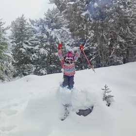 Ciaspolata tra neve e magia