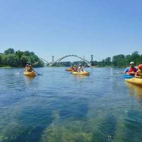 Escursione in kayak sul fiume Ticino