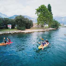 Escursione in kayak a Campione del Garda