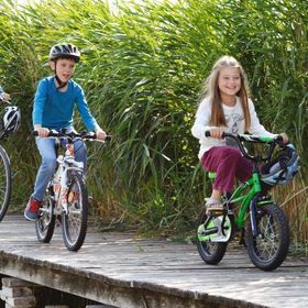 Piste ciclabili per bambini per famiglie
