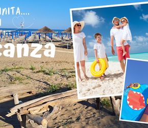 Offerta vacanza bambini Residence Mareblù a Principina a mare